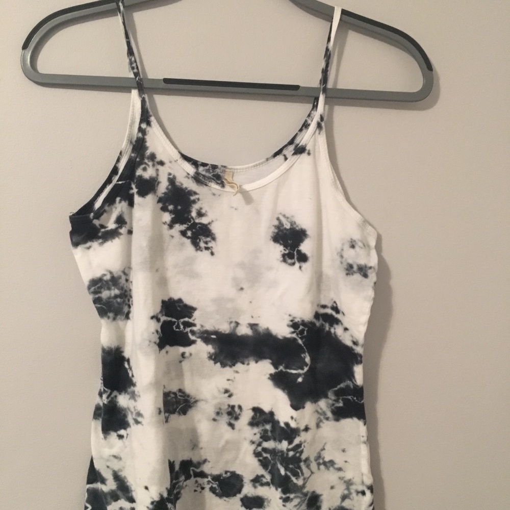 Tie dye cotton cami